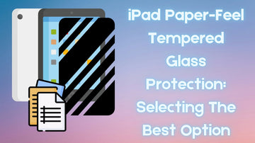 Unleash Clarity & Comfort: Discover Why the iPad Paper-Feel Tempered Glass Screen Protector is Your Ultimate Choice!