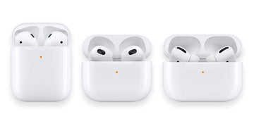 airpods flashing orange