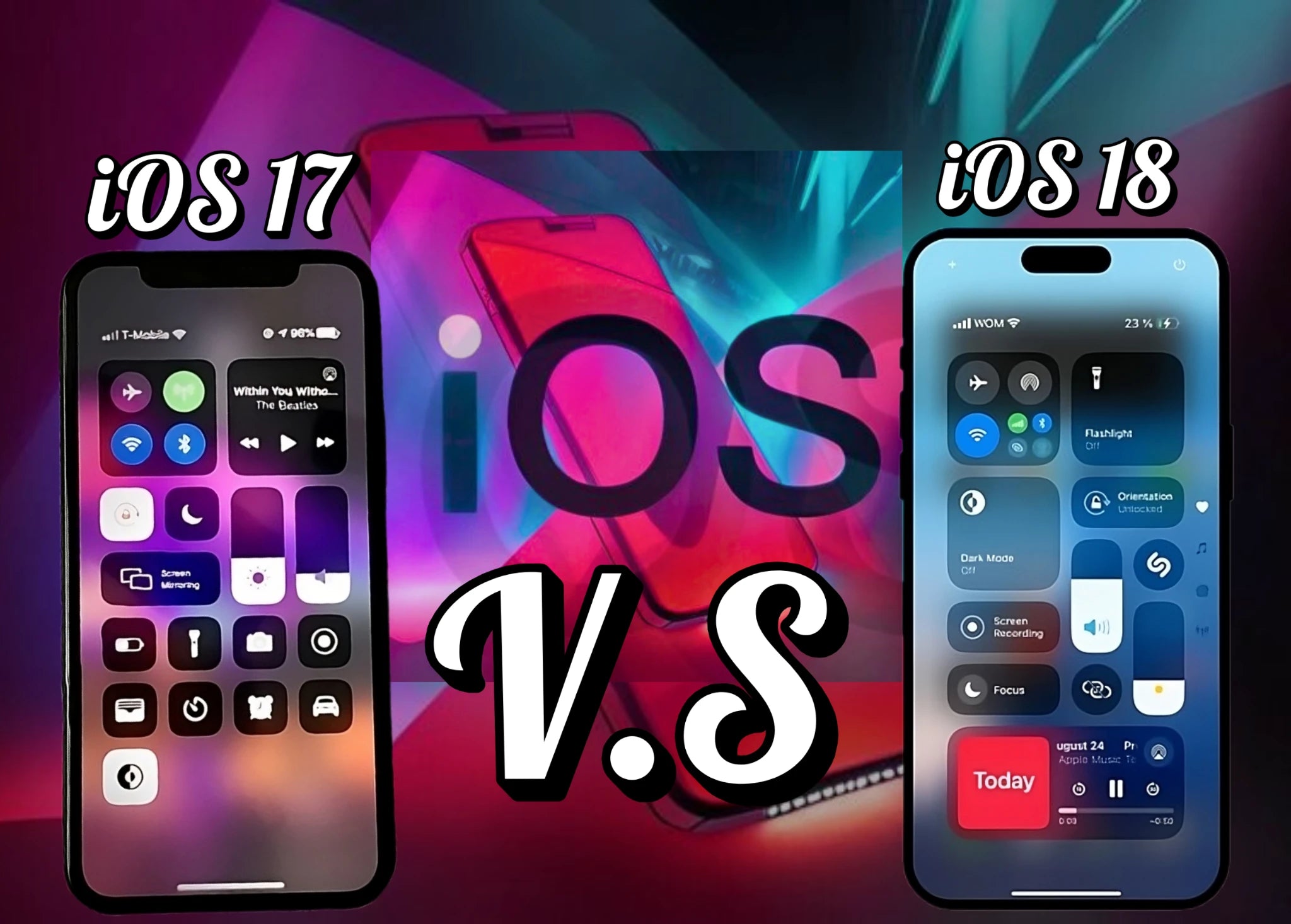 iOS 17 vs iOS 18 Which New iPhone Software Should You Update To