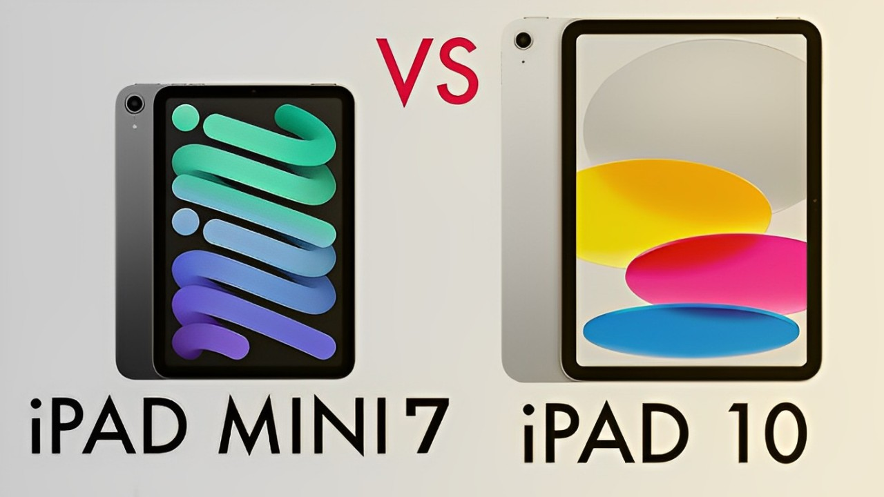 ipad mini 7 vs ipad 10