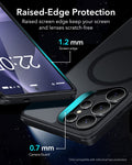 Galaxy S25 Ultra Clear Case with Privacy Screen Protector KF3