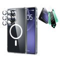 Galaxy S25 Ultra Clear Case with Screen Protector Clear