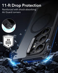 Galaxy S25 Ultra Clear Case with Screen Protector KF2