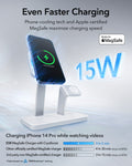 KF1 125W 3 in 1 Wireless Charger with MagSafe