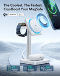 KF1Qi2 3 in 1 MagSafe Charger Station with CryoBoost HaloLock