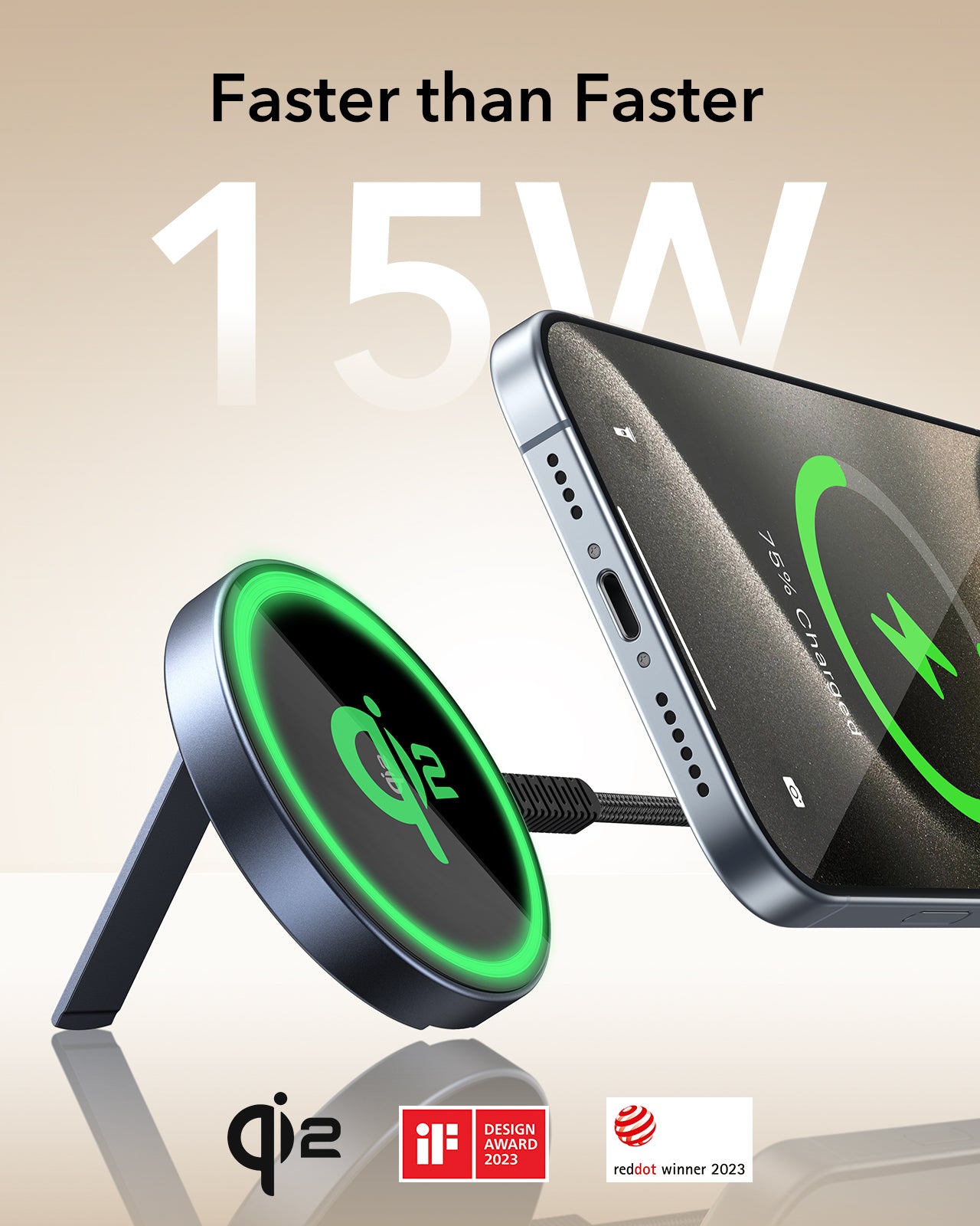 KF1Qi2 MagSafe Wireless Charging stand