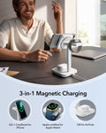 KF6Qi2 3 in 1 MagSafe Charger Station with CryoBoost HaloLock