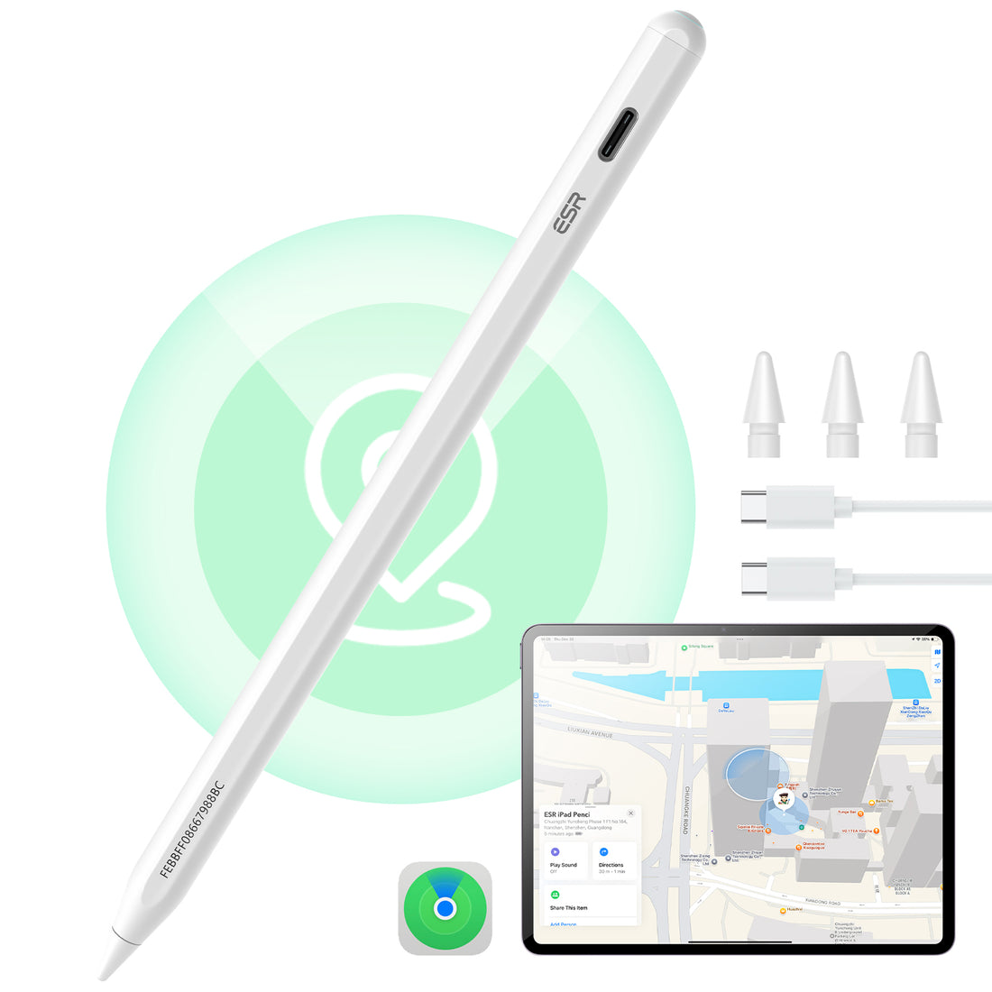 iPad Pencil with Find My 1