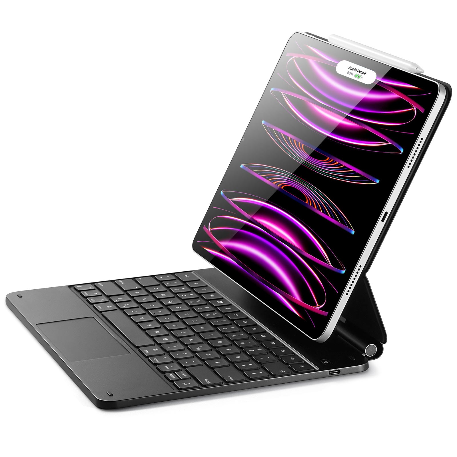 iPad Pro 12.9 Rebound Magnetic Keyboard Case black 01