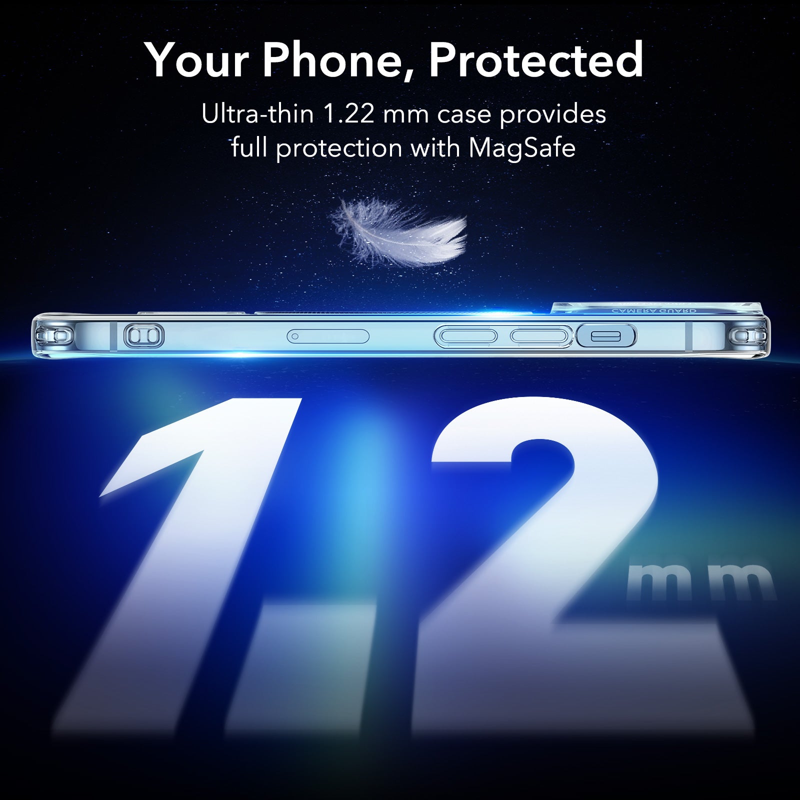 iPhone 13 Pro Zero Clear Case Magsafe KF1