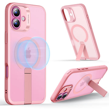 iPhone 16 Boost Flickstand Case Magsafe frosted pink