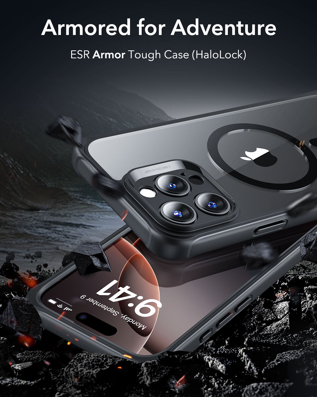 iPhone 16 Pro Max Armor Tough Case Magsafe KF1 1