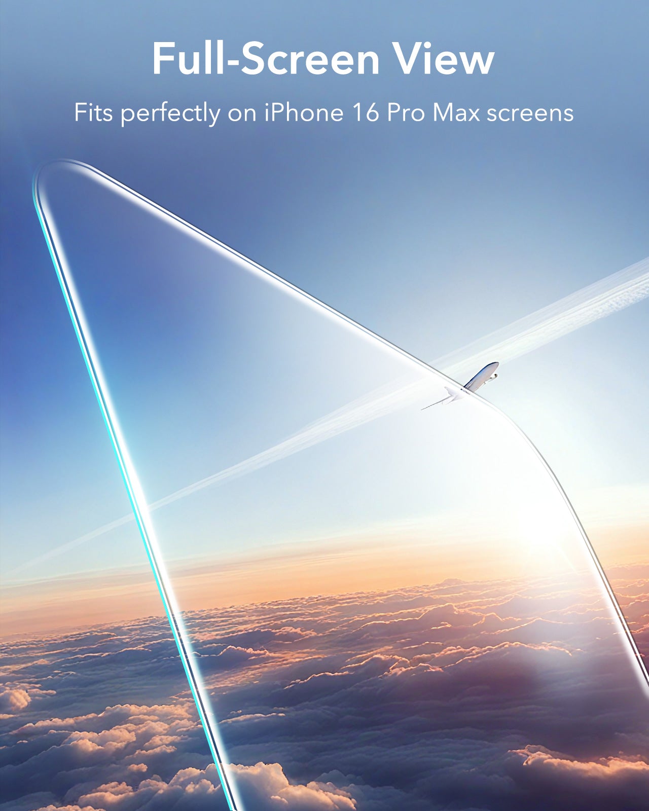 iPhone 16 Pro Max Tempered Glass Screen Protector KF4 1