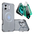 iPhone 16 Rugged MagSafe Case with Screen Protector Grey