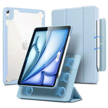 ipad air 11 inch m2 rebound hybrid magnetic case sku blue