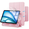 ipad air 11 inch slim case with screen protector pink