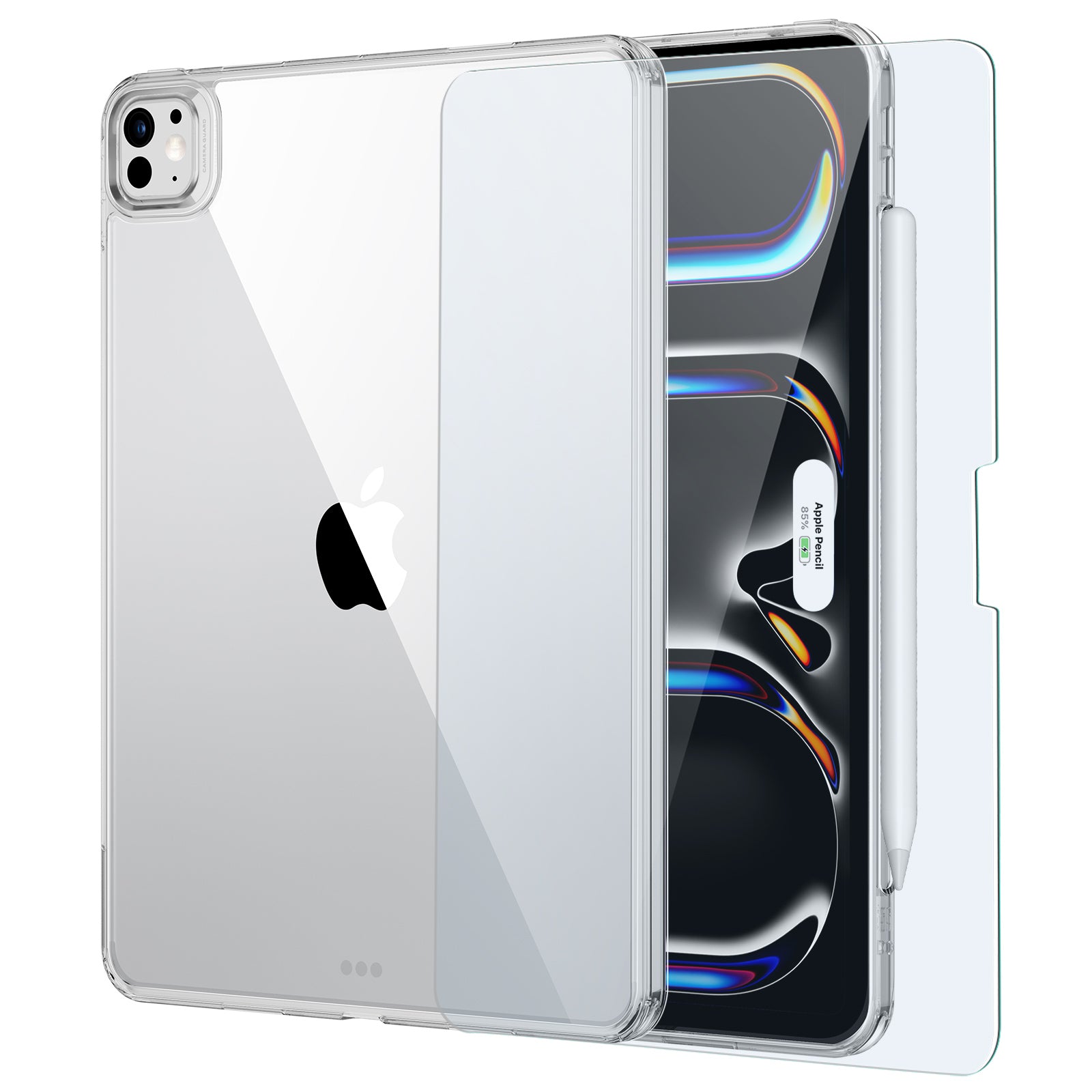 ipad pro m4 classic hybrid protection bundle clear 1